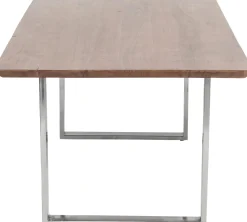KARE Tisch Symphony Dunkel Chrom 160x80 Outlet