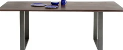 KARE Tisch Symphony Dunkel Rohstahl 180x90 Online