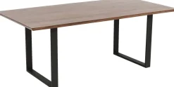 KARE Tisch Symphony Dunkel Rohstahl 180x90 Online