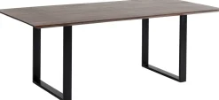 KARE Tisch Symphony Dunkel Schwarz 180x90 Hot