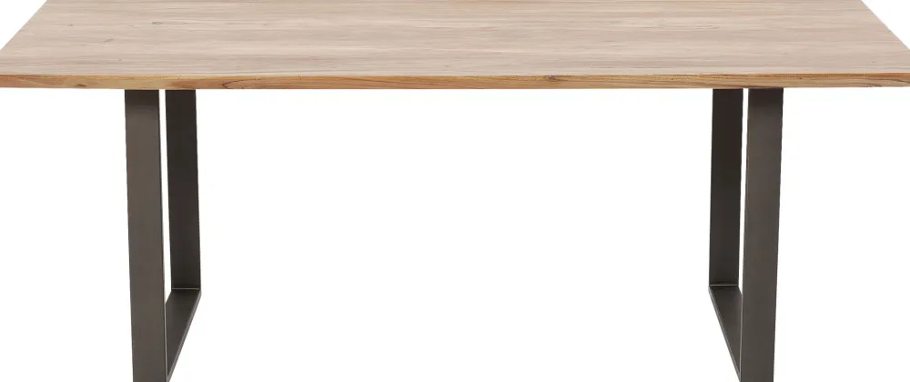 KARE Tisch Symphony Rohstahl 180x90 Discount