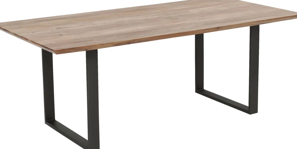 KARE Tisch Symphony Rohstahl 160x80