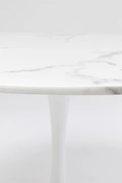 KARE Tisch Veneto Marmor Weiß Ø110cm Hot