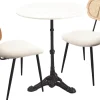 KARE Tischgruppe Bistro Rosalie Creme (3/tlg.) Outlet