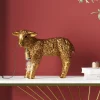 KARE Tischleuchte Animal Flower Sheep Gold 36cm Sale