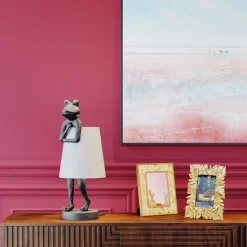 KARE Tischleuchte Animal Frog Grau Outlet