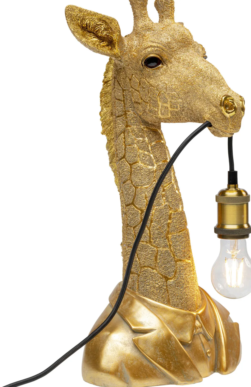 KARE Tischleuchte Animal Giraffe Gold 50cm Best