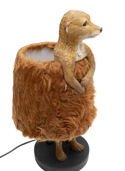 KARE Tischleuchte Animal Meerkat Fur 50cm New