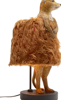 KARE Tischleuchte Animal Meerkat Fur 50cm New