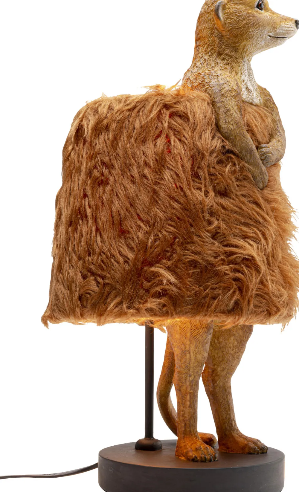 KARE Tischleuchte Animal Meerkat Fur 50cm New