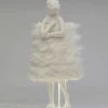 KARE Tischleuchte Animal Rabbit Fur Weiß/Silber 68cm Hot