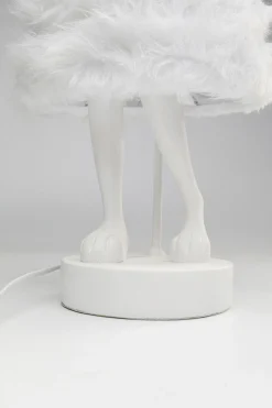 KARE Tischleuchte Animal Rabbit Fur Weiß/Silber 68cm Hot