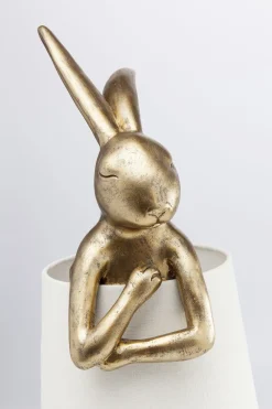 KARE Tischleuchte Animal Rabbit Gold/Weiß 68cm Online