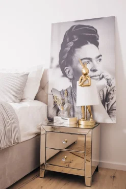 KARE Tischleuchte Animal Rabbit Gold/Weiß 68cm Online