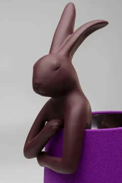 KARE Tischleuchte Animal Rabbit Rot/Lila 50cm Hot