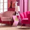 KARE Tischleuchte Animal Rabbit Weiß/Rosa 68cm Discount