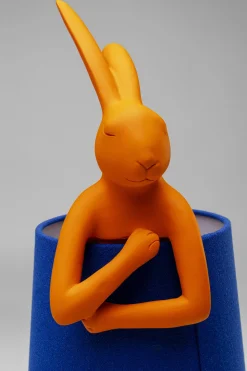 KARE Tischleuchte Animal Rabbit Orange/Blau 50cm Best
