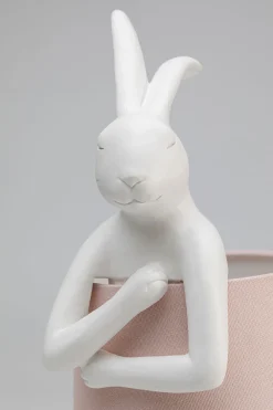 KARE Tischleuchte Animal Rabbit Weiß/Rosa 50cm Best