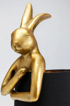 KARE Tischleuchte Animal Rabbit Gold/Schwarz 50cm Clearance
