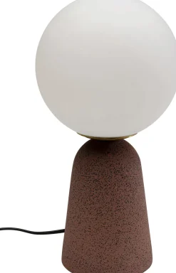 KARE Tischleuchte Bollie Rot 33cm Outlet