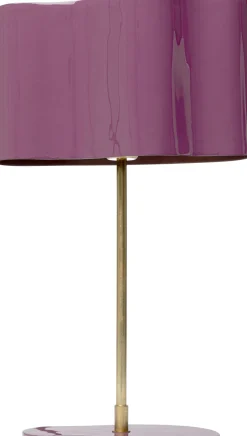KARE Tischleuchte Cloudy Oval Pflaume 49cm Clearance