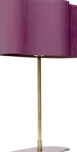 KARE Tischleuchte Cloudy Oval Pflaume 49cm Clearance