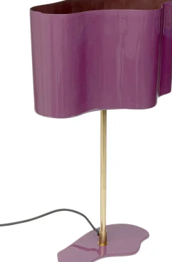 KARE Tischleuchte Cloudy Oval Pflaume 49cm Clearance