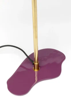 KARE Tischleuchte Cloudy Oval Pflaume 49cm Clearance
