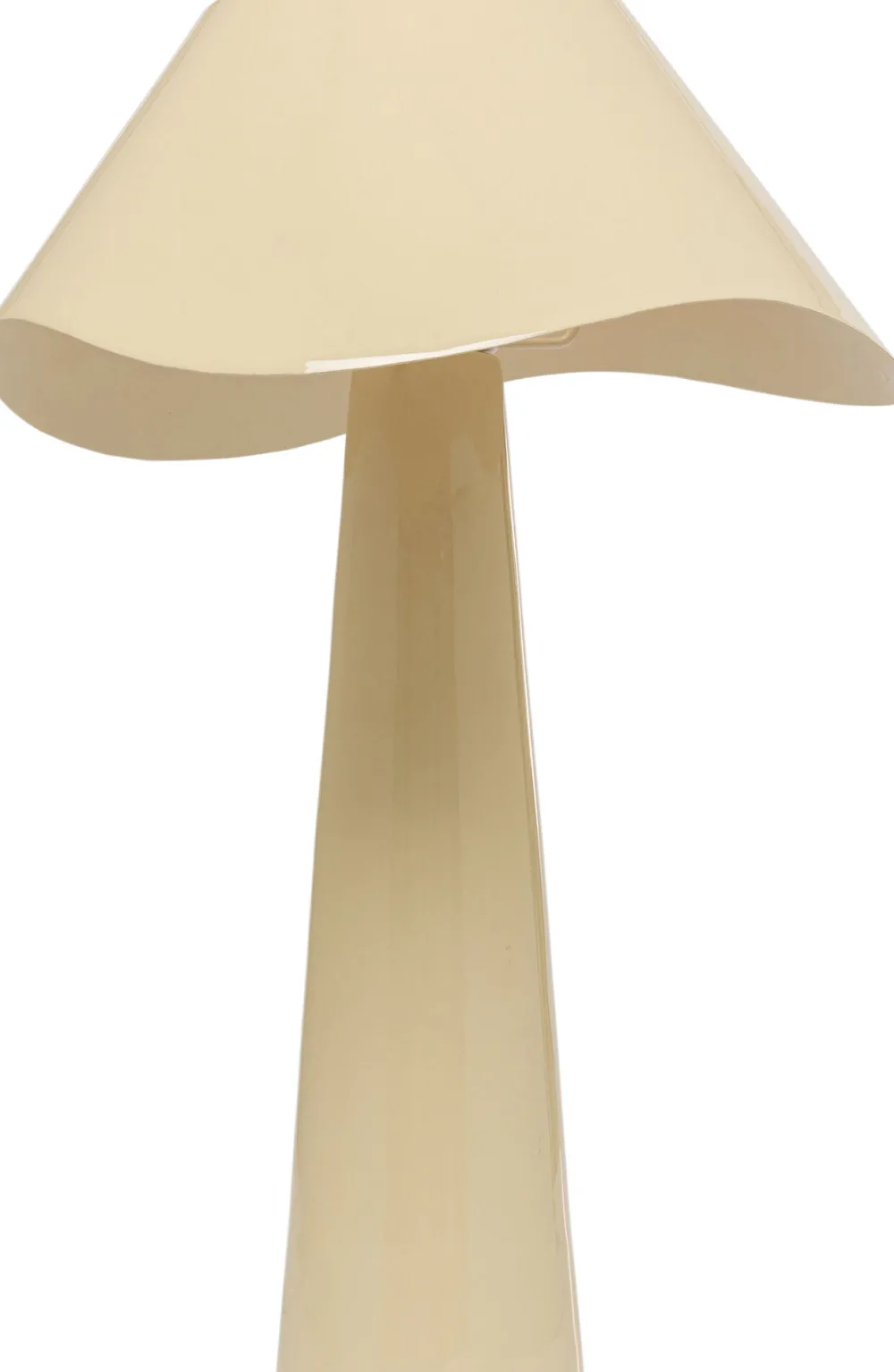 KARE Tischleuchte Cloudy Rund Ecru 49cm Best