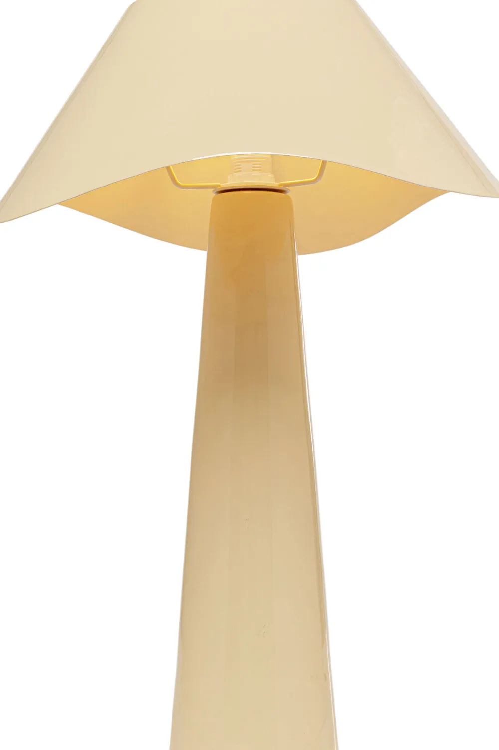 KARE Tischleuchte Cloudy Rund Ecru 49cm Best