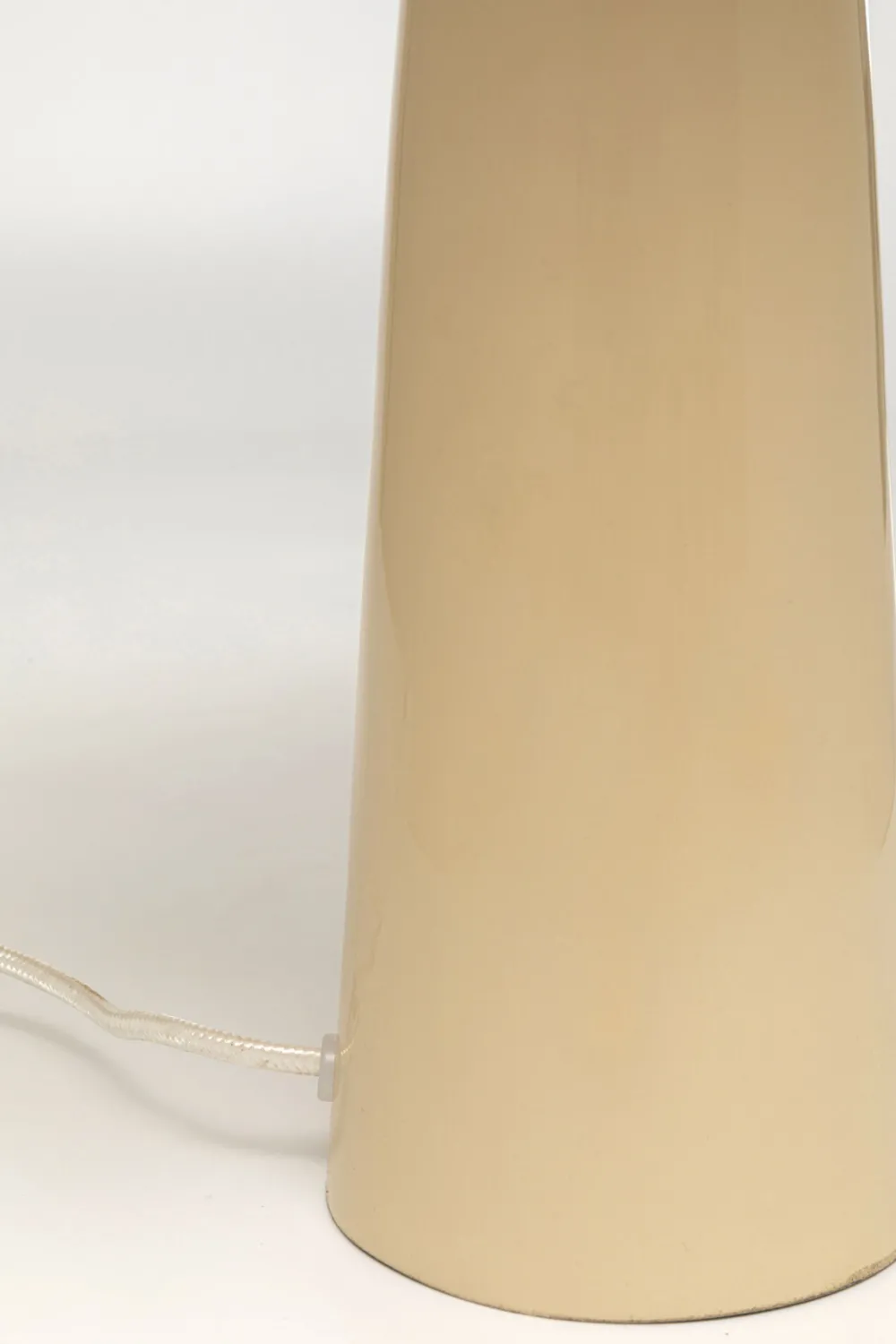 KARE Tischleuchte Cloudy Rund Ecru 49cm Best