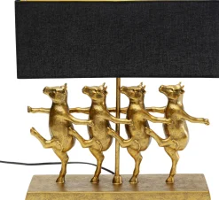 KARE Tischleuchte Dancing Cows Schwarz Online
