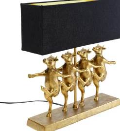 KARE Tischleuchte Dancing Cows Schwarz Online