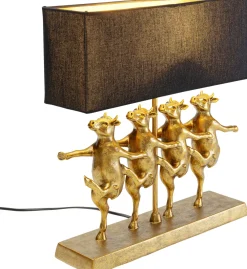 KARE Tischleuchte Dancing Cows Schwarz Online