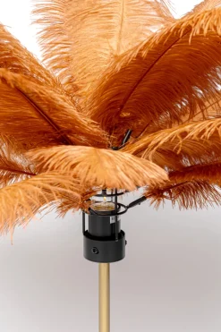 KARE Tischleuchte Feather Palm Braun 60cm Hot