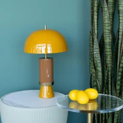 KARE Tischleuchte Josy Gelb 51cm Online
