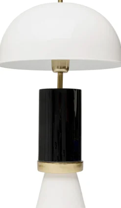 KARE Tischleuchte Josy Weiß Schwarz 51cm Clearance