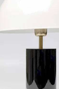 KARE Tischleuchte Josy Weiß Schwarz 51cm Clearance