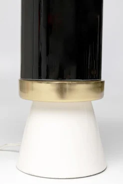 KARE Tischleuchte Josy Weiß Schwarz 51cm Clearance