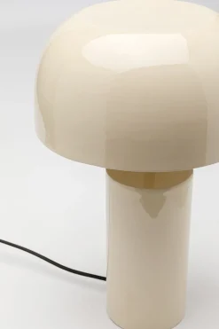 KARE Tischleuchte Loungy Ecru Weiß 38cm Outlet