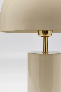 KARE Tischleuchte Loungy Ecru Weiß 38cm Outlet