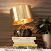 KARE Tischleuchte Mamo Deluxe Gold 37cm Best