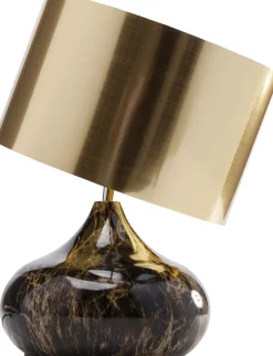 KARE Tischleuchte Mamo Deluxe Gold 37cm Best