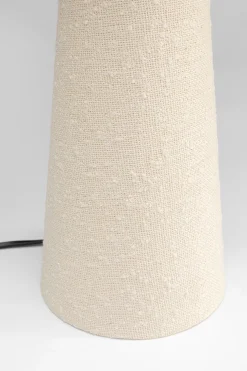 KARE Tischleuchte Marleen Beige Boucle 60cm Hot