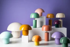 KARE Tischleuchte Mushroom Gelb 27cm New