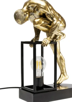 KARE Tischleuchte Nude Man Streching 39cm Hot