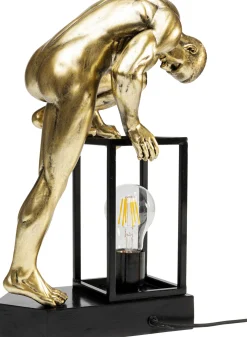 KARE Tischleuchte Nude Man Streching 39cm Hot