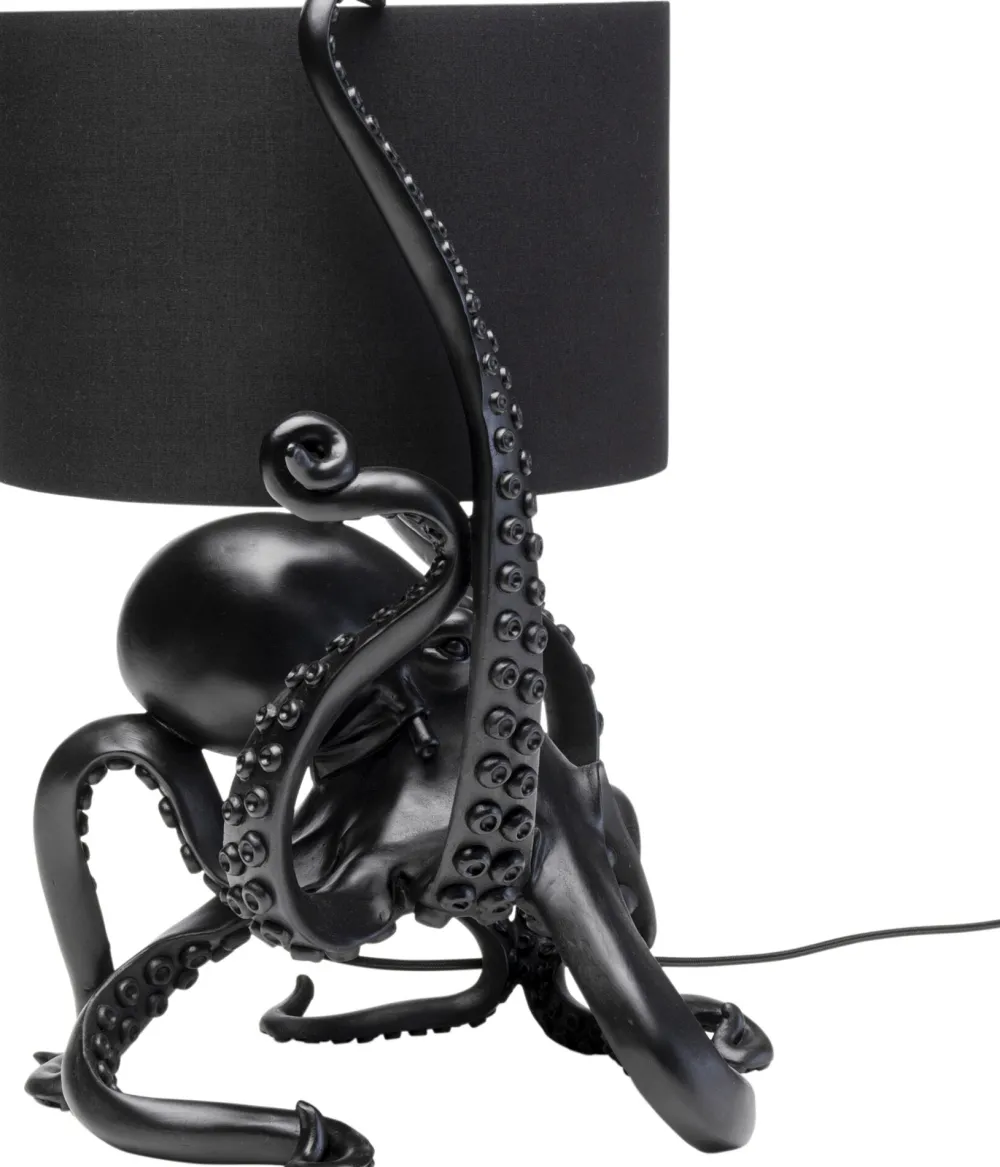 KARE Tischleuchte Octopus Schwarz 47cm Outlet