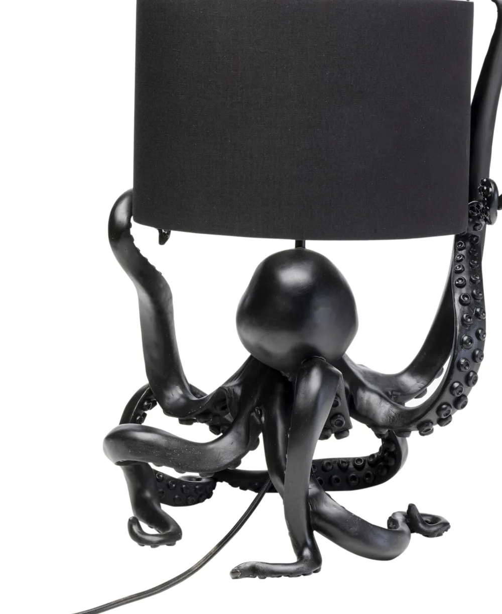 KARE Tischleuchte Octopus Schwarz 47cm Outlet