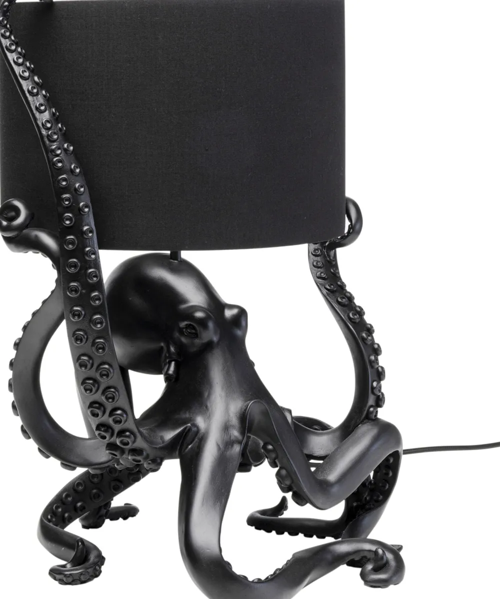KARE Tischleuchte Octopus Schwarz 47cm Outlet